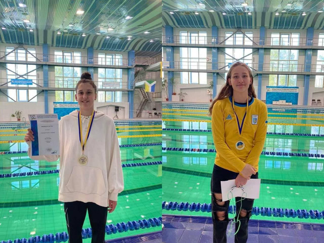 Криворожские спортсменки получили 7 наград на чемпионате Украины по плаванию