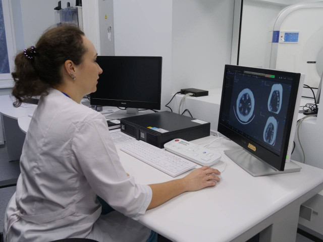 В криворожской больнице появился еще один современный томограф