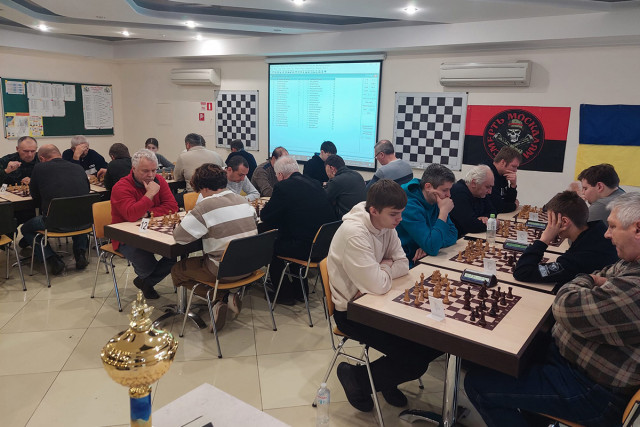 В Кривом Роге состоялся чемпионат города по быстрым шахматам: кто победил
