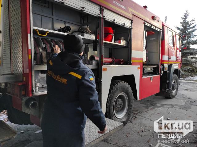 За год криворожские пожарные спасли 89 человек на пожарах