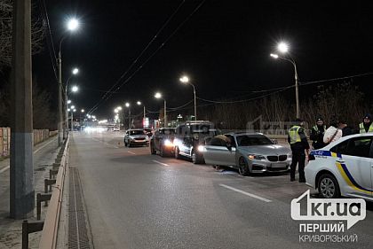 Масштабное ДТП: в Кривом Роге столкнулись несколько автомобилей