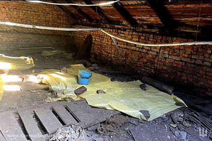 В Кривом Роге отремонтировали крышу дома, которую повредила вражеская ракета