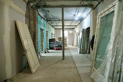 В Кривом Роге капитально ремонтируют инфекционную больницу