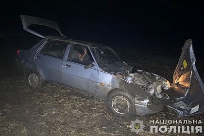 Угнал автомобиль и съехал в кювет: на Криворожье задержали подозреваемого