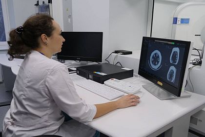 В криворожской больнице появился еще один современный томограф