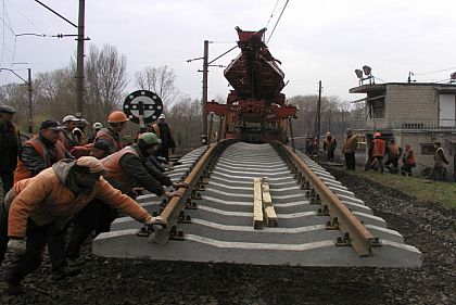 В 2023 году на Приднепровской железной дороге отремонтировали около 194 километров пути