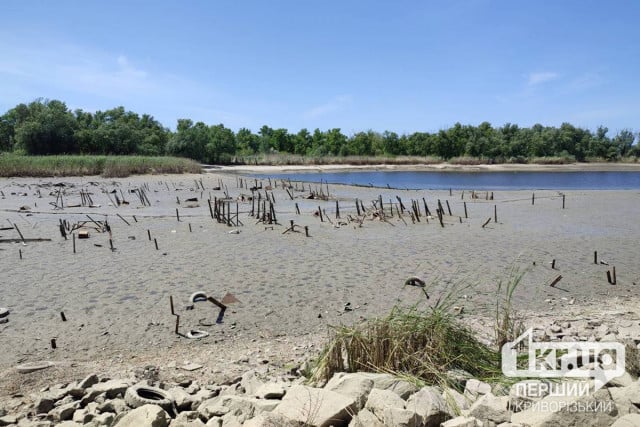 Каховське водосховище вже обміліло на 70%