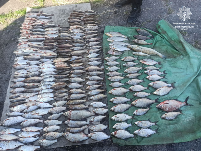 На Днепропетровщинео патруль обнаружил предполагаемого рыбака-браконьера
