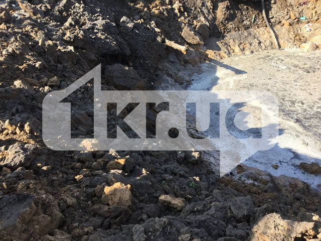 Ракетный удар по Криворожскому району: первые фото с места ночной атаки