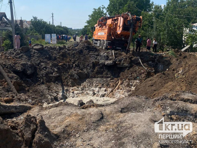 До конца дня в селе Вольное Криворожского района возобновят поставки воды и света