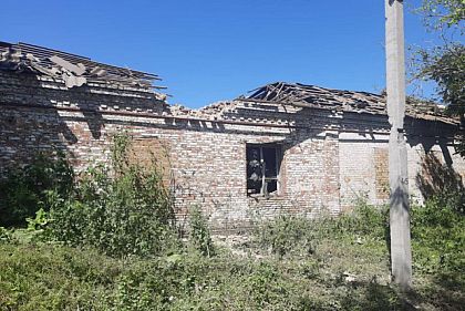 Оккупанты атаковали Никополь из тяжелой артиллерии