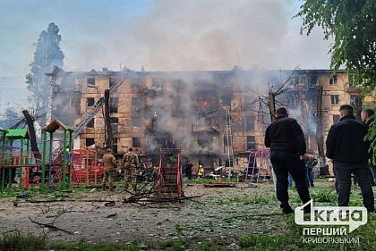 В больнице скончался мужчина, пострадавший во время ракетного удара по Кривому Рогу в июне