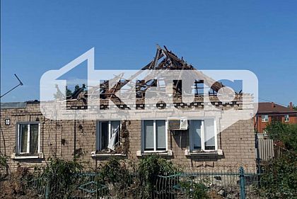 Как выглядит место ракетного удара в Вольном: фото