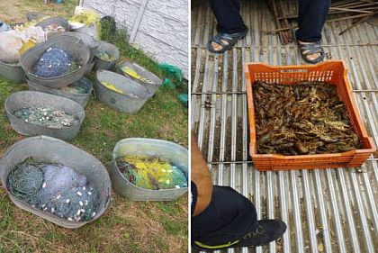 На Днепропетровщине у мужчины изъяли почти 3 километра сеток