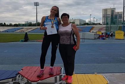 Криворожская спортсменка стала бронзовым призером на чемпионате Украины по легкой атлетике