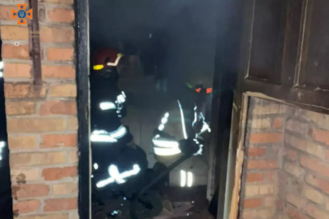 В пожаре в Кривом Роге погибли два человека