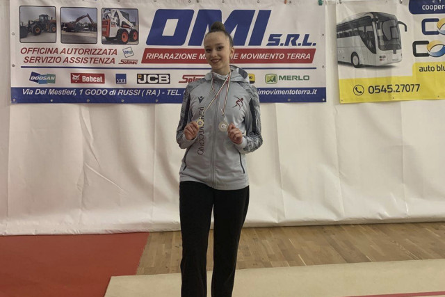 Криворожанка заняла второе место на Международных соревнованиях по художественной гимнастике