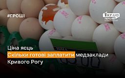 Цена на яйца. Сколько готовы платить медучреждения Кривого Рога