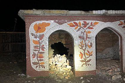 Ночью из тяжелой артиллерии оккупанты ударили по Никополю.