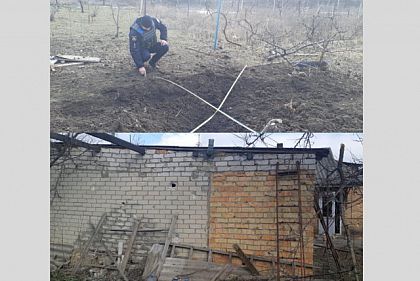 Полиция фиксирует последствия вражеских ударов по Марганецкой и Мировской громадах