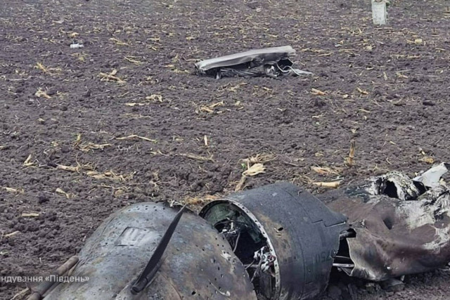 В небе над Днепропетровской областью сбили российскую ракету