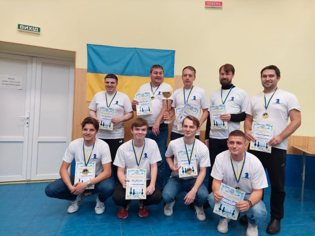 Команда Дніпропетровської області перемогла на Чемпіонаті України з шахів
