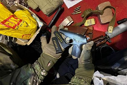 На Днепропетровщине полиция изъяла у мужчины оружейный арсенал