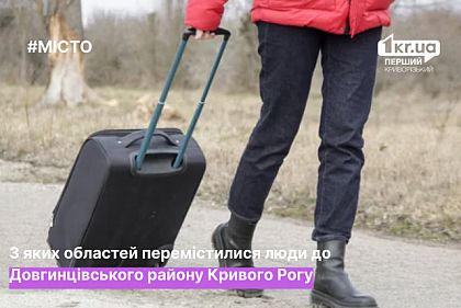 Сколько переселенцев в Долгинцевском районе Кривого Рога