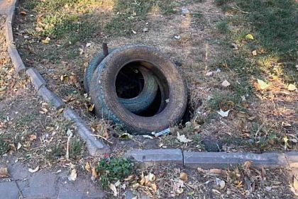 В Кривом Роге уменьшилось количество краж крышек колодцев по сравнению с прошлым годом