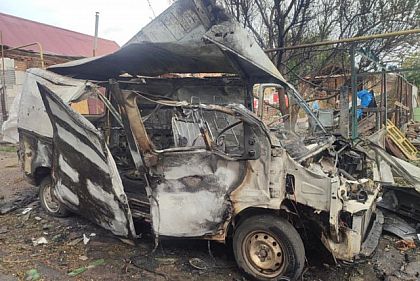 Поранений рятувальник та понівечена інфраструктура: поліція фіксує наслідки обстрілу Нікопольщини