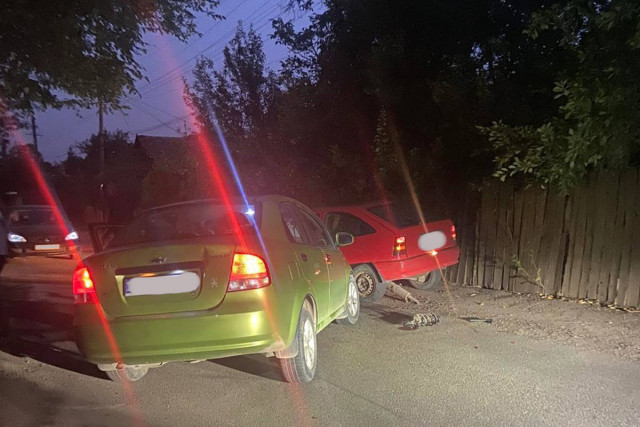 В Кривом Роге столкнулись два автомобиля