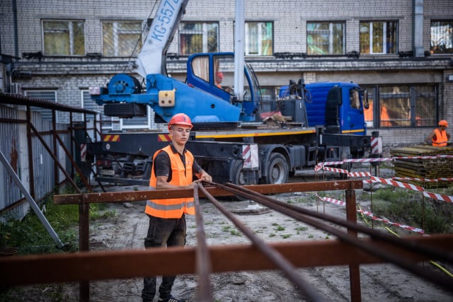 В одной из больниц Днепропетровщины начали строить хирургический корпус