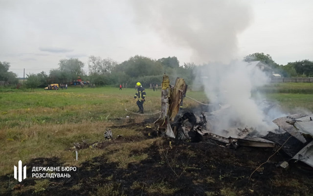 ДБР розслідує обставини зіткнення двох літаків L-39 на Житомирщині