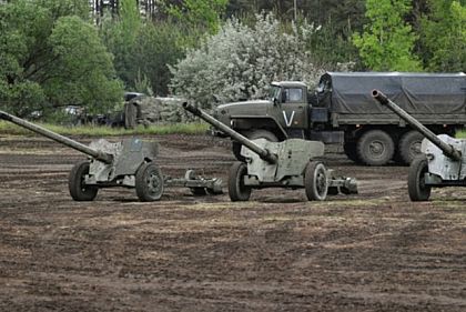 Нацгвардійці знищили російську гармату «Рапіра» на Бахмутському напрямку