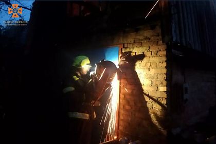 В Кривом Роге на пожаре мужчина получил ожоги рук