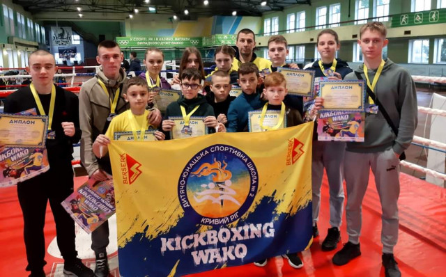 Криворожские спортсмены завоевали медали на Чемпионате Украины по кикбоксингу