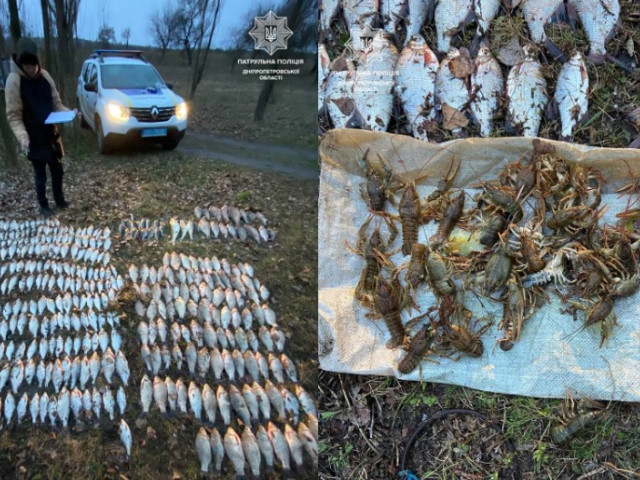 В Днепропетровской области водный патруль обнаружил браконьера