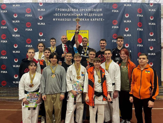 Спортсмены из Кривого Рога завоевали более 100 наград на Чемпионате Украины по фунакоши шотокан каратэ