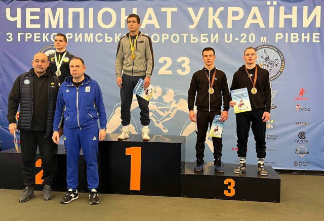 Криворожский спортсмен завоевал медаль на Чемпионате Украины по греко-римской борьбе