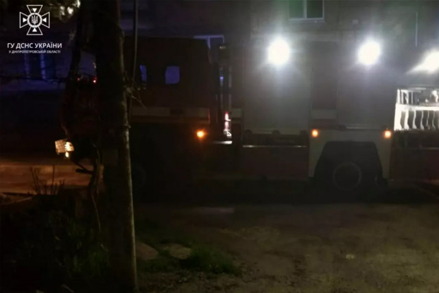 Из пожара в Криворожском районе спасли женщину