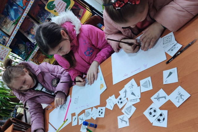 Дети из Бахмута изучают английский в Кривом Роге