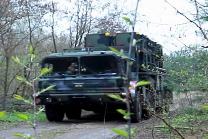 Воздушные силы показали боевое дежурство комплекса«Patriot» (видео)