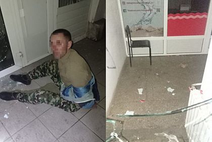 В Кривом Роге задержали мужчину, который ночью проник в туристическую фирму