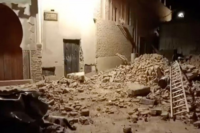 В Марокко произошло мощное землетрясение: известно о более 600 погибших