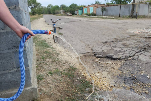 У селі на Криворіжжі запустили водогін, якого не було з моменту заснування села