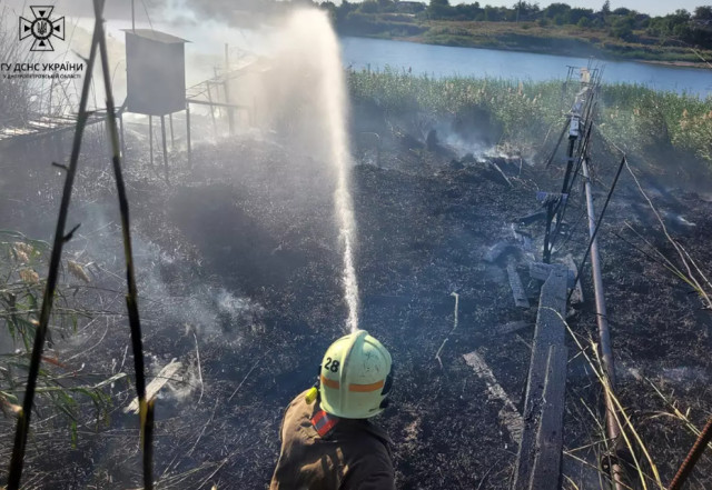 На Дніпропетровщині протягом доби вогонь знищив понад 55 гектар природних екосистем