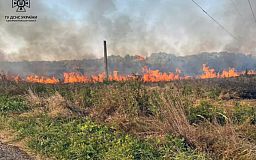 За прошедшие сутки на Днепропетровщине пожарные потушили 75 пожаров в экосистемах
