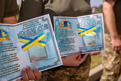 Ключи от квартир в новом доме получили 32 семьи военных Днепропетровщины