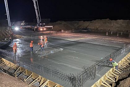 В Днепропетровской области продолжается строительство магистрального водопровода