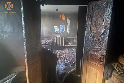 В Кривом Роге из-за пожара в жилом доме погиб мужчина